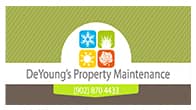 DeYoung's Property Maintenance Logo